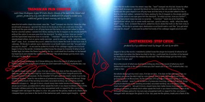 interior packaging design comps for EL-P "I'll Sleep When You're Dead"